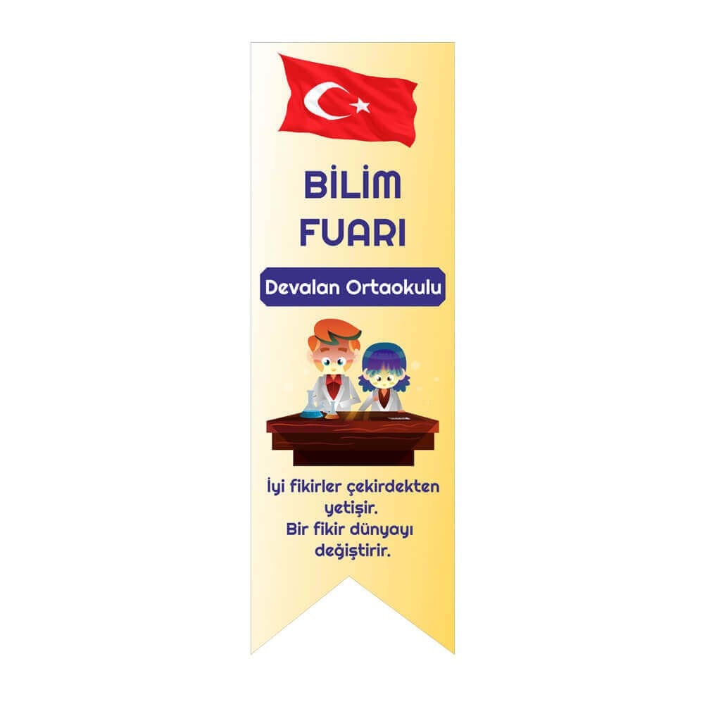 Bilim Fuarı Kırlangıç Bayrak 13
