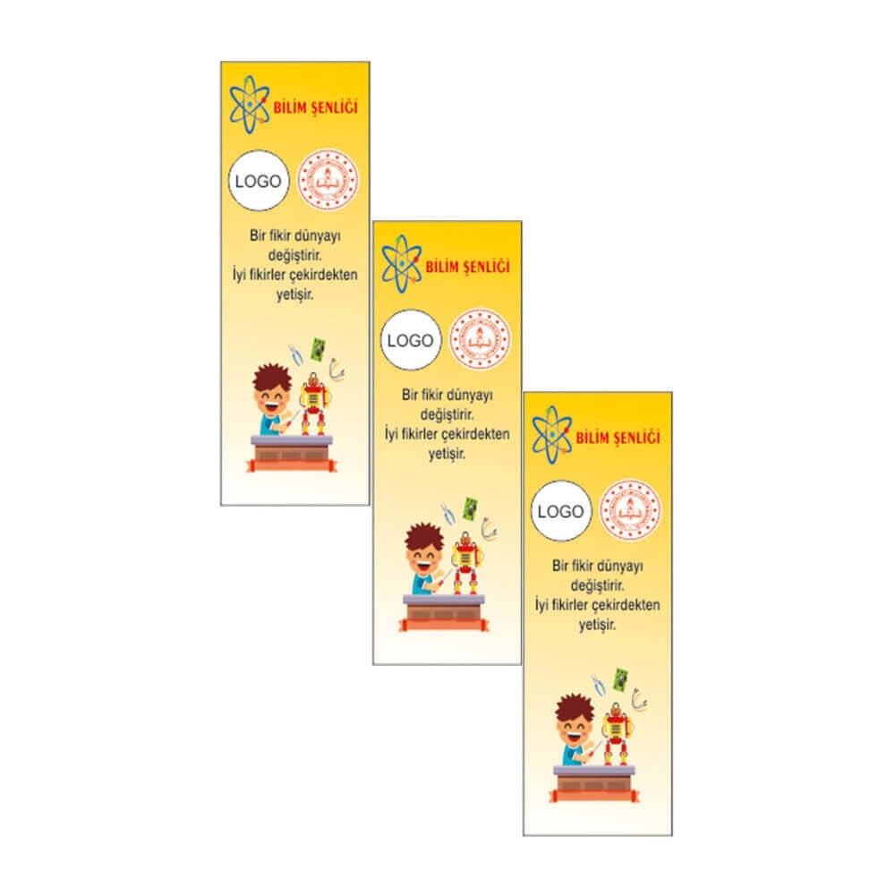 Bilim Fuarı Kitap Ayracı