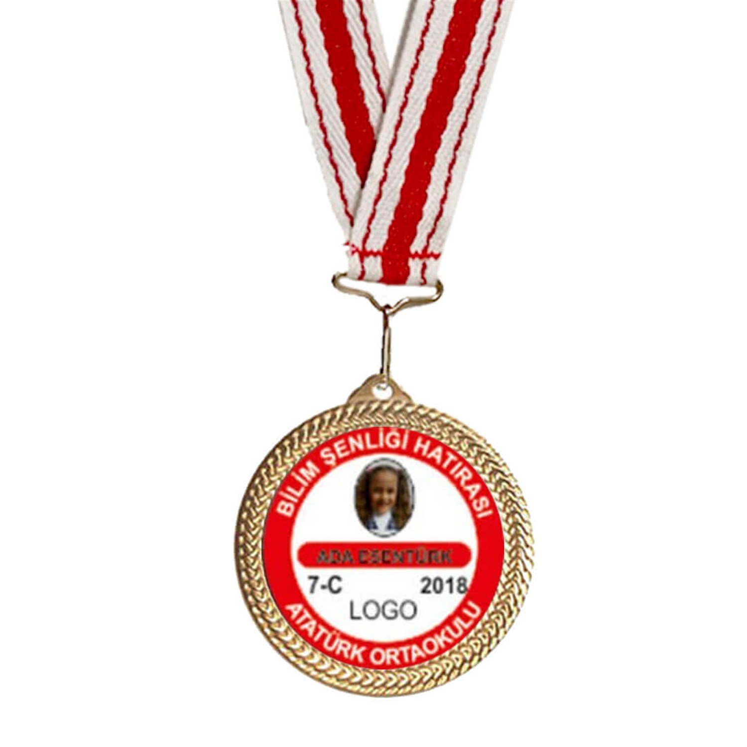 Bilim Fuarı Madalya (Resimli - İsimli)