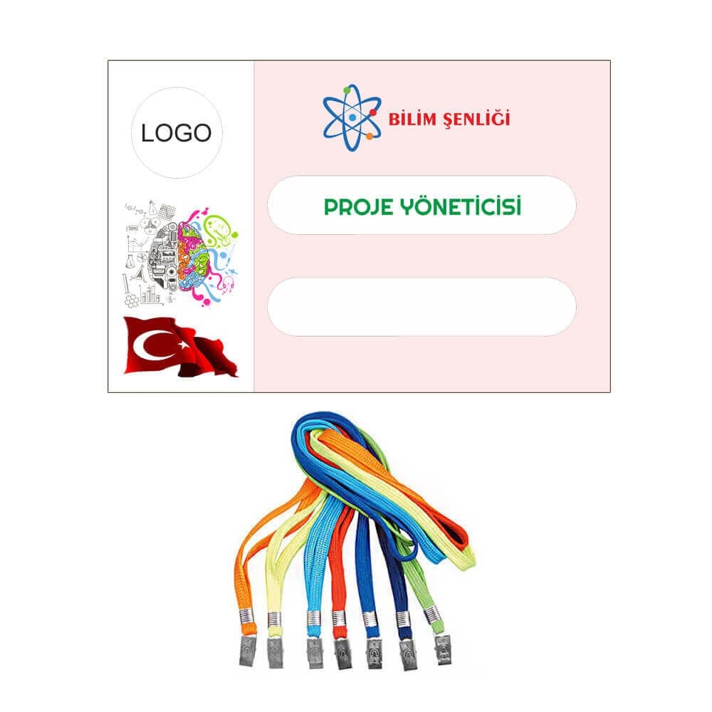 Bilim Fuarı Yaka Kartı 9