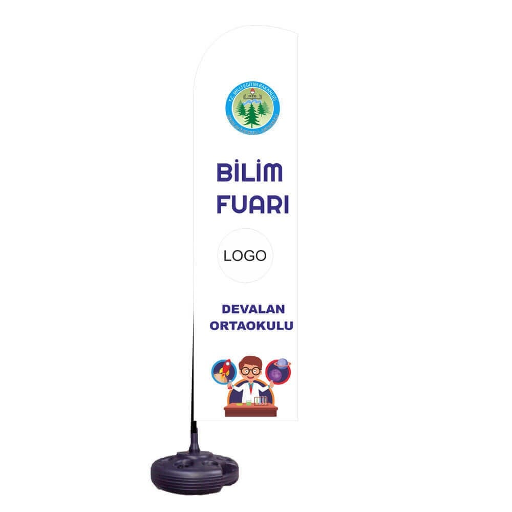 Bilim Fuarı Yelken Bayrak