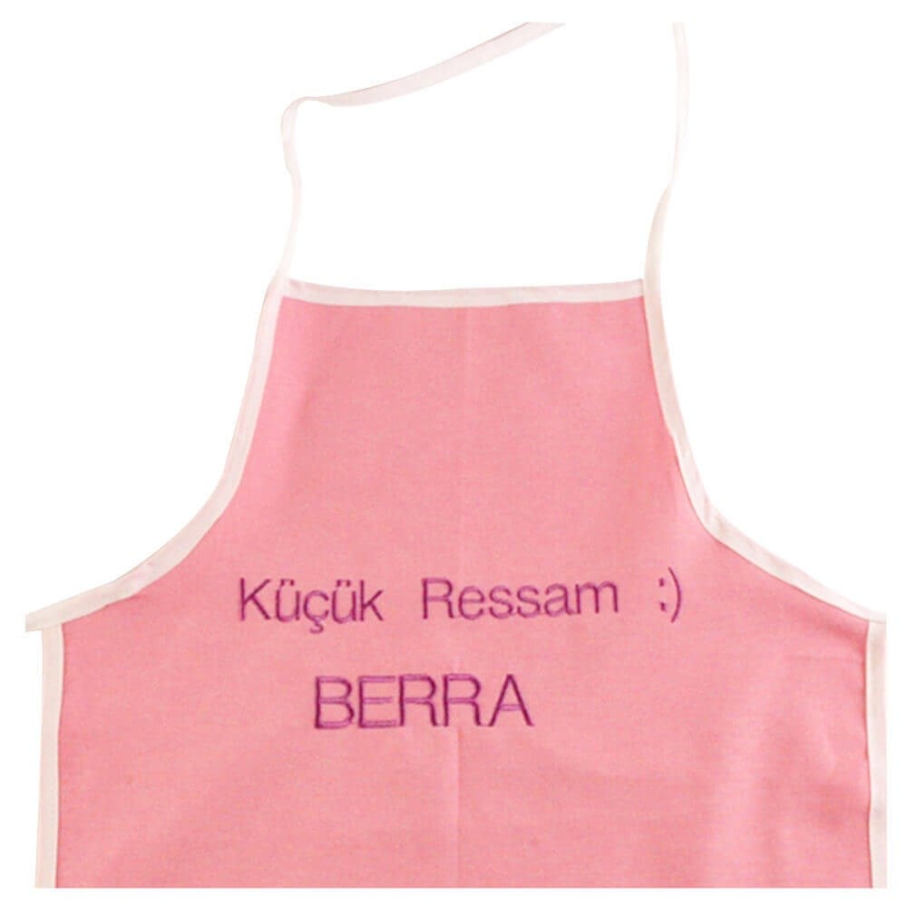 Çocuk Aktivite Önlüğü - Boyama Önlüğü - İsimli