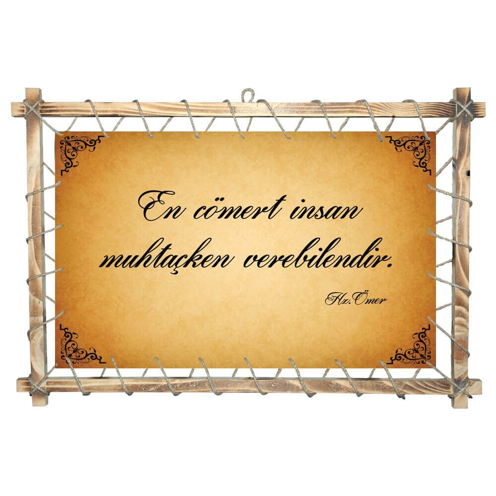 Değerler Eğitimi Tablo - Cömertlik 2