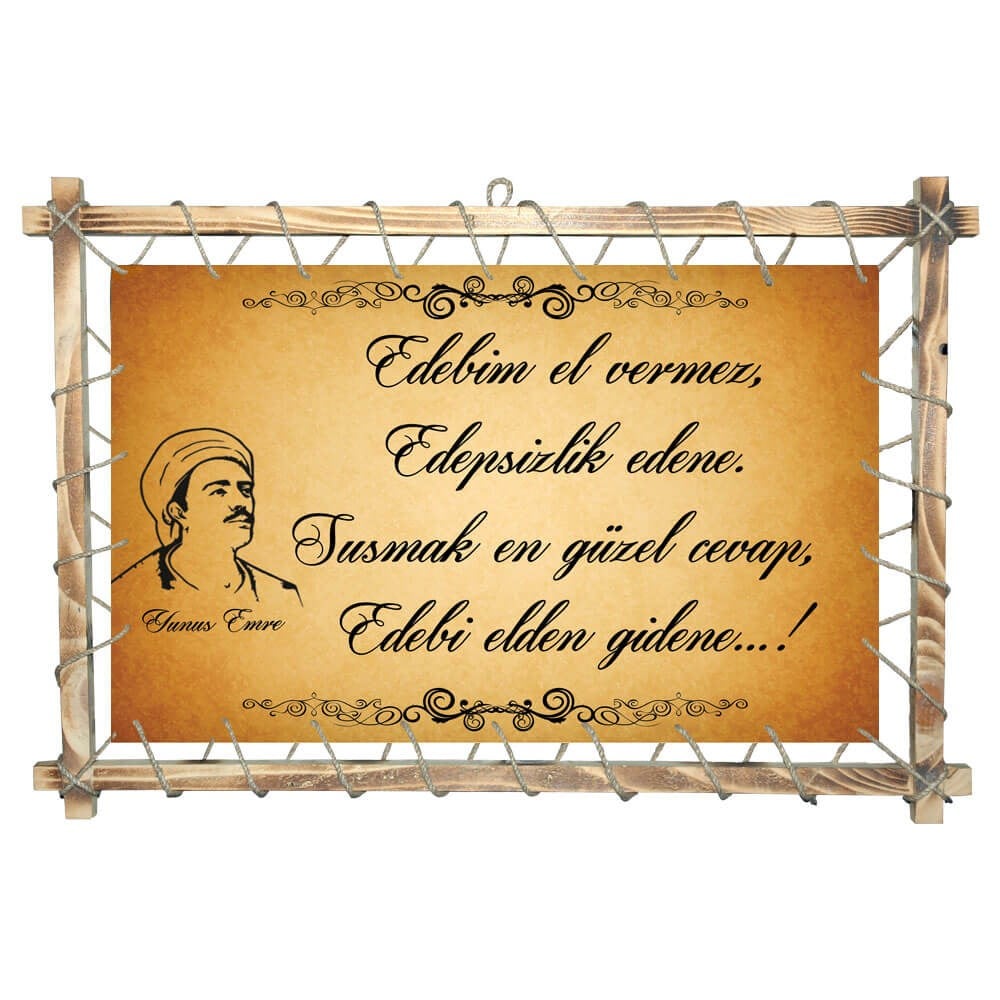 Değerler Eğitimi Tablo - Güzel Ahlak 3