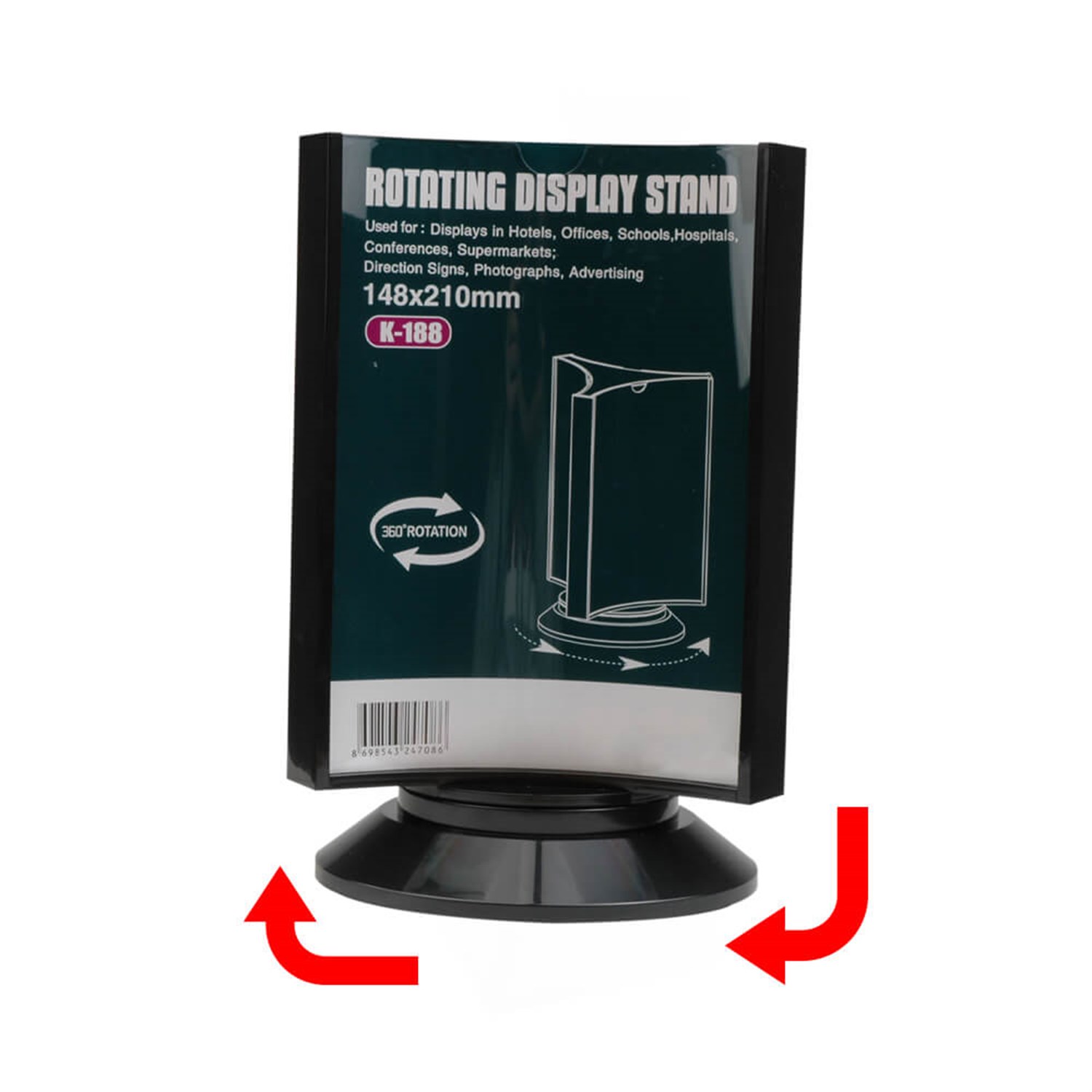 Dönebilen Menü Standı