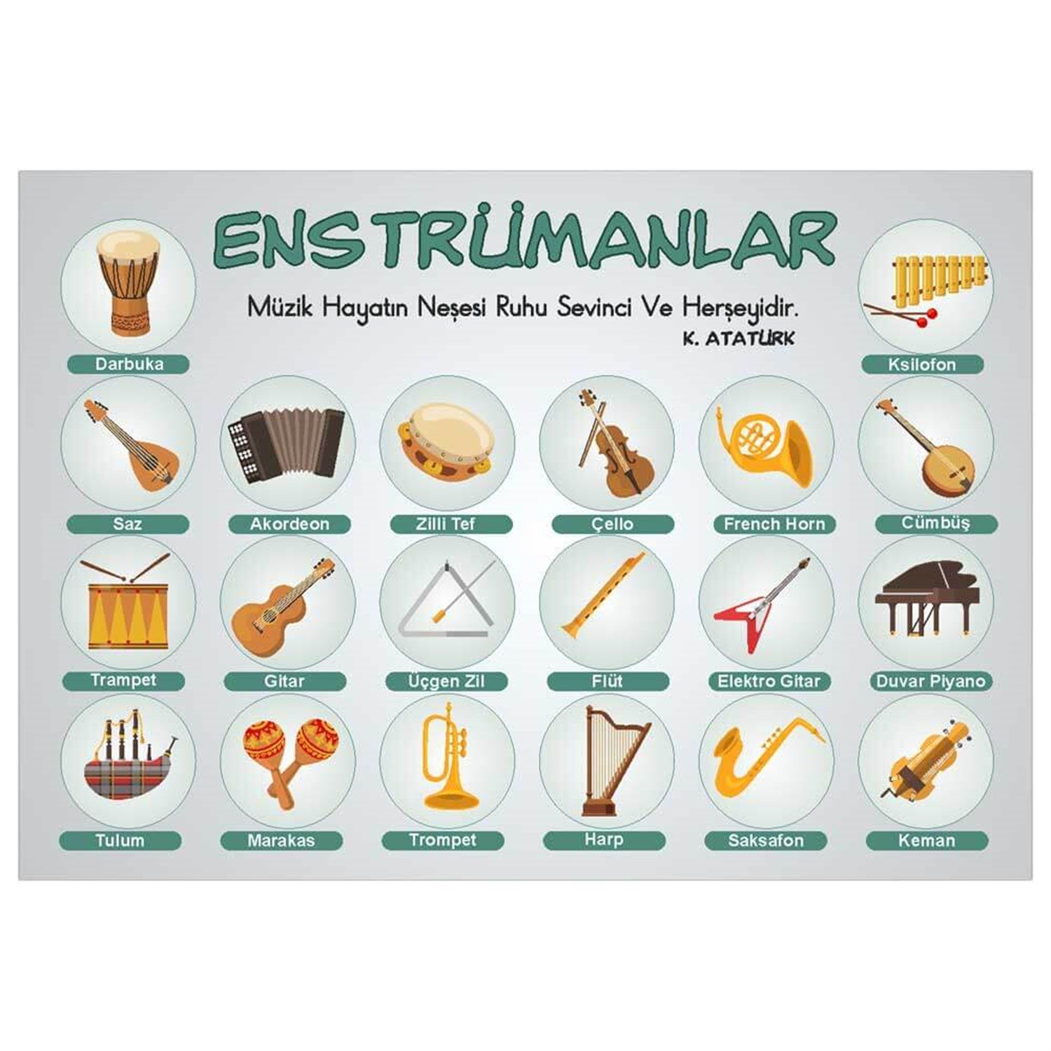 Enstrümanlar Afişi