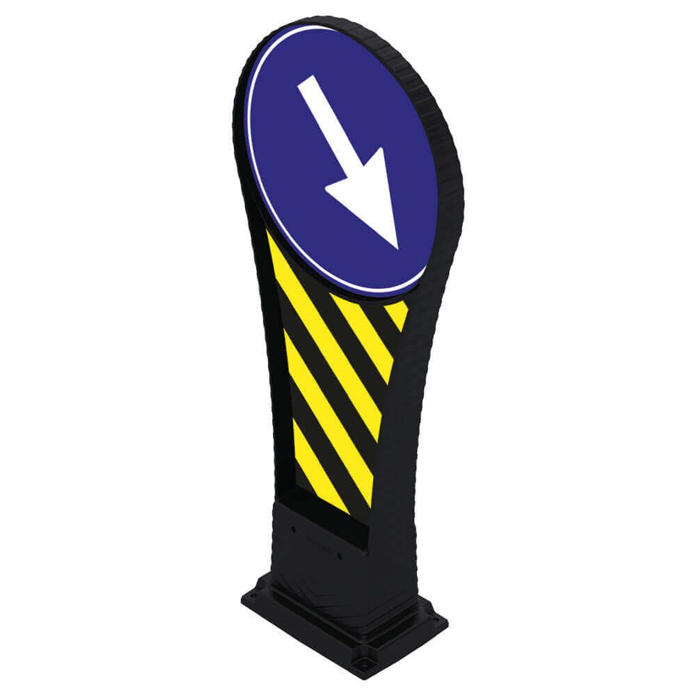 Esnek Refüj Başı Levhası