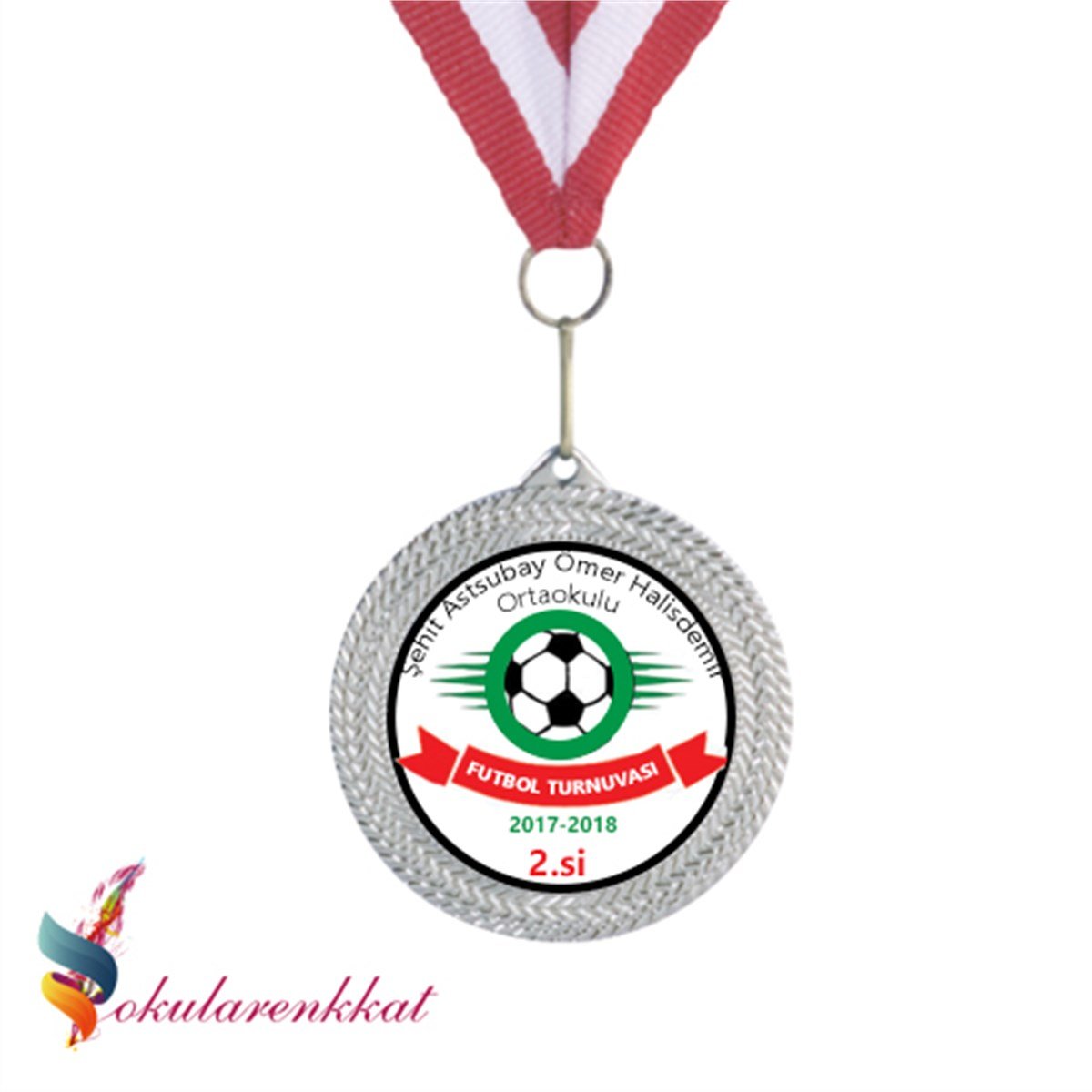 Futbol madalyası 1 (Gümüş)