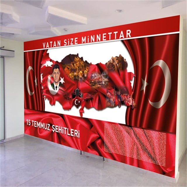 Okul Giriş Tasarımı (15 Temmuz)