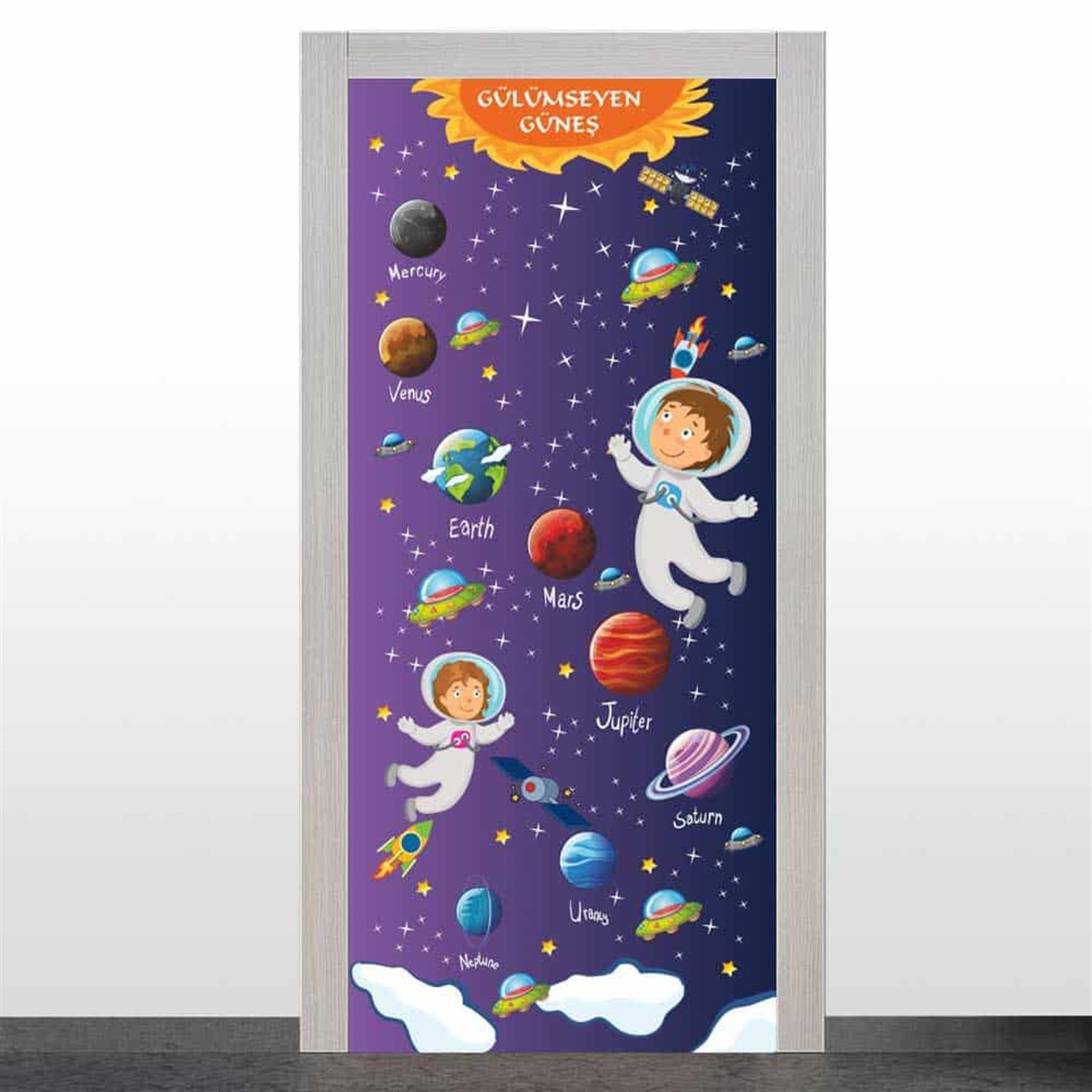 Gülümseyen Güneş Kapı Giydirme