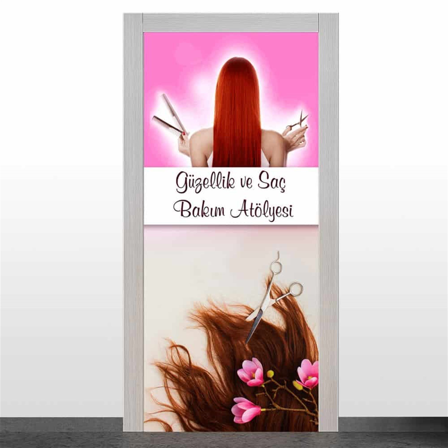 Güzellik ve Saç Bakım Kapı Giydirme