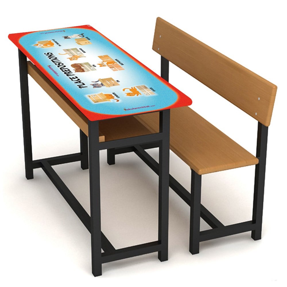 gzl56İngilizce Gizil Öğrenme Baskılı Lastikli Sıra ÖrtüsüGizil Öğrenme Baskılı Sıra ÖrtüsüOkularenkkat