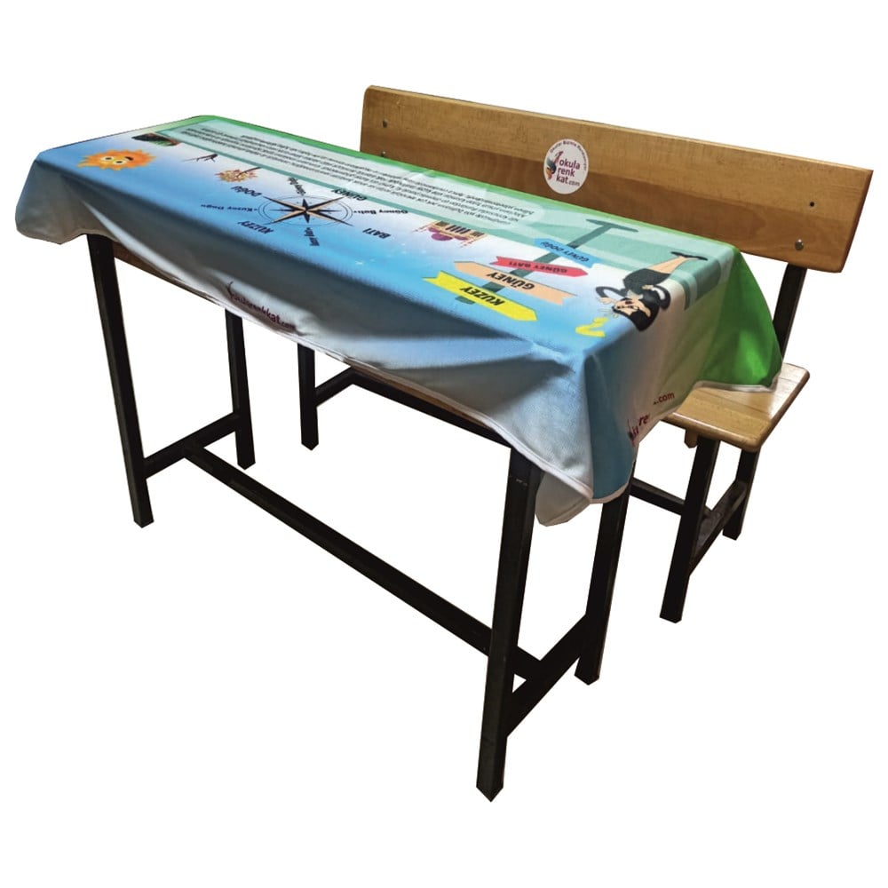 gzlsrkml-2Pusula Yönler Baskılı Sarkmalı Gizil Sıra ÖrtüsüSarkmalı Gizil Sıra ÖrtüsüOkularenkkat