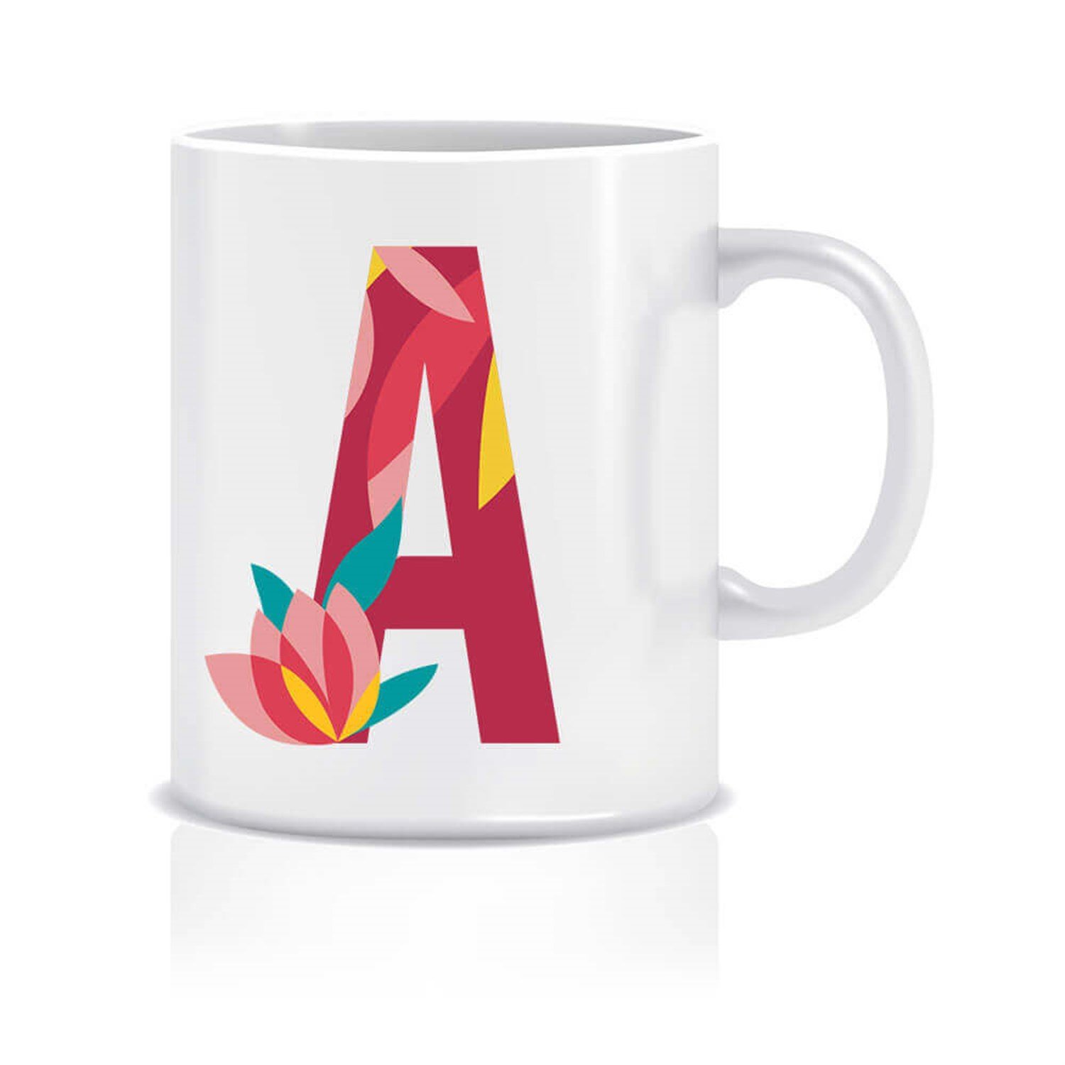 Harf Baskılı Kupa Bardak