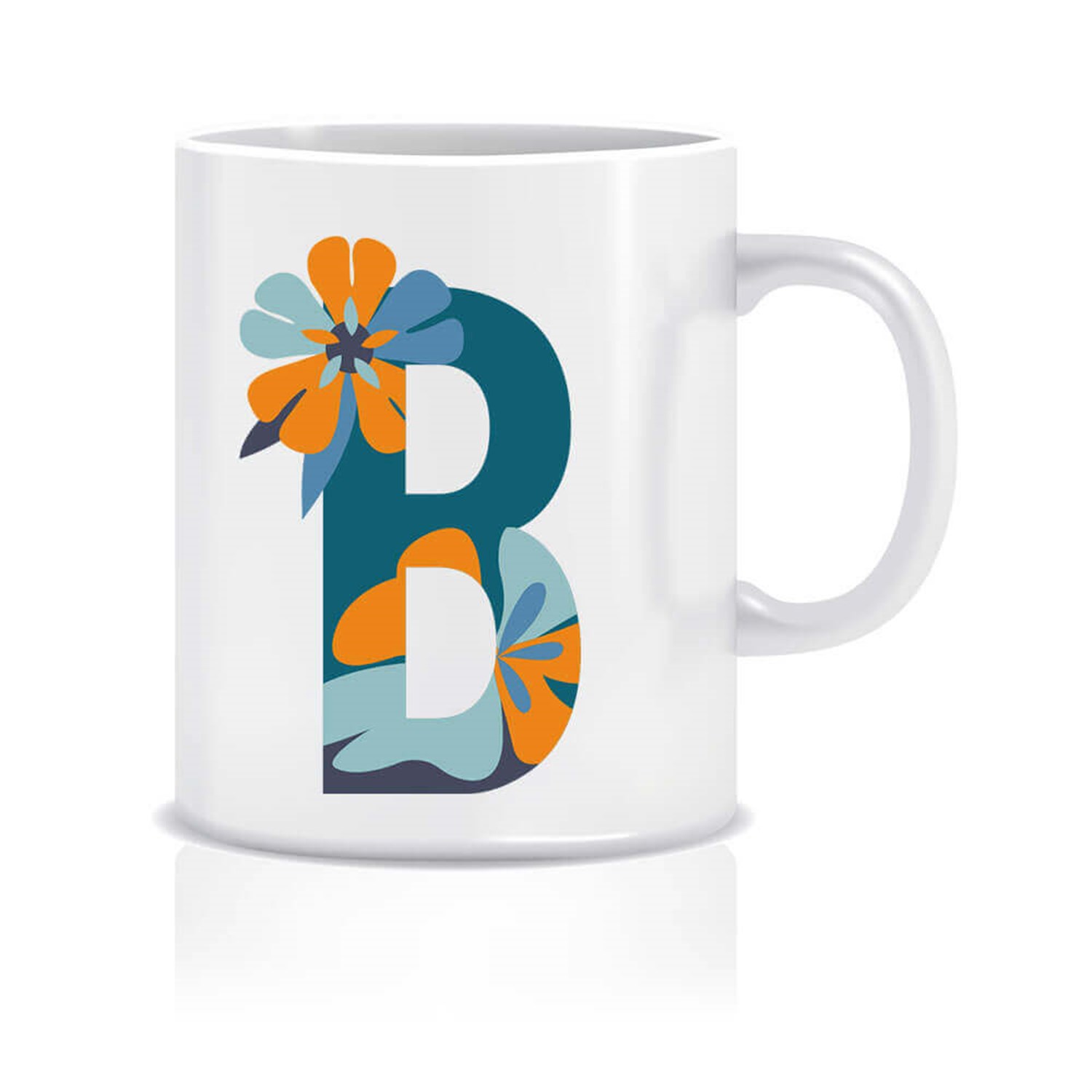 Harf Baskılı Kupa Bardak