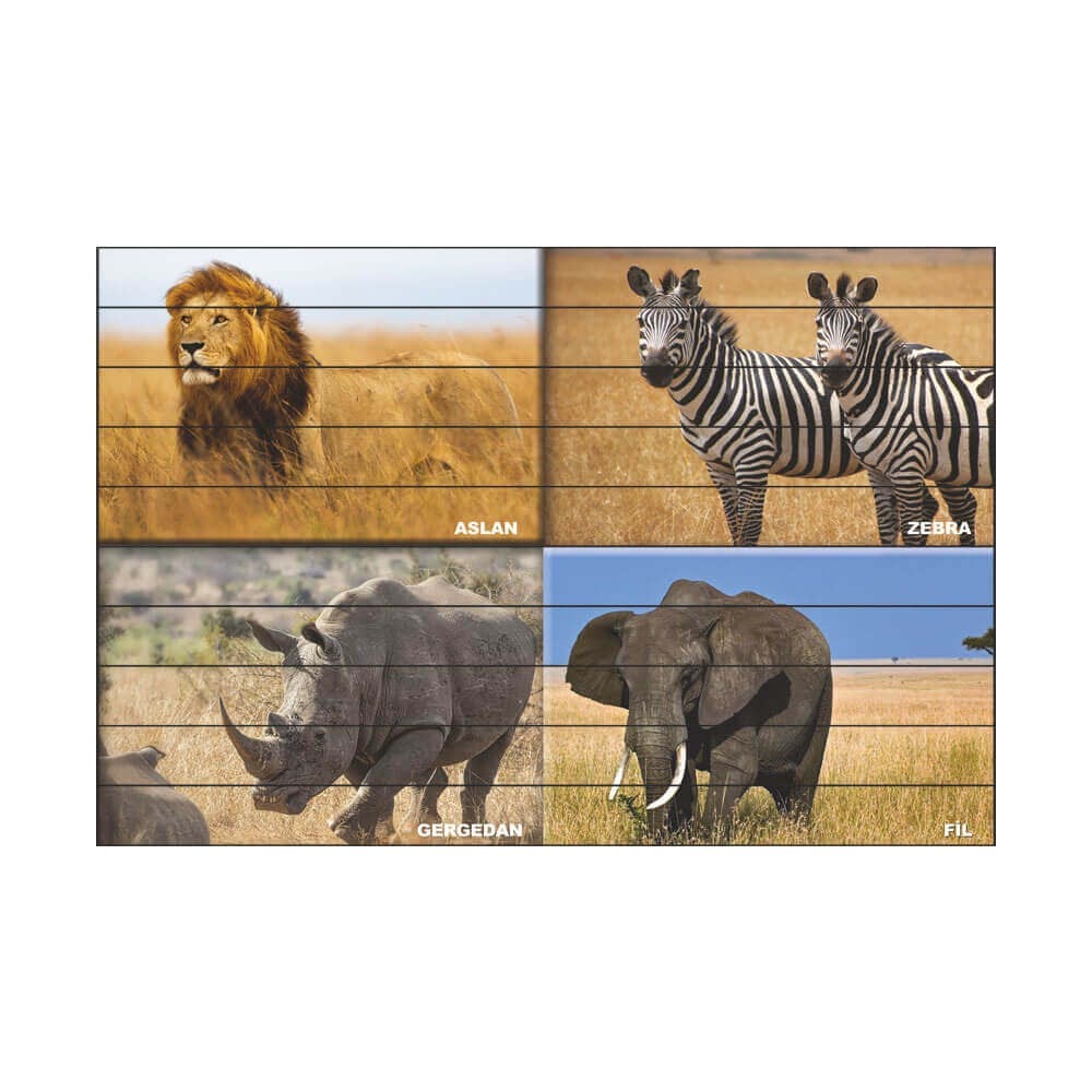 Hayvanlar Merdiven Giydirme 