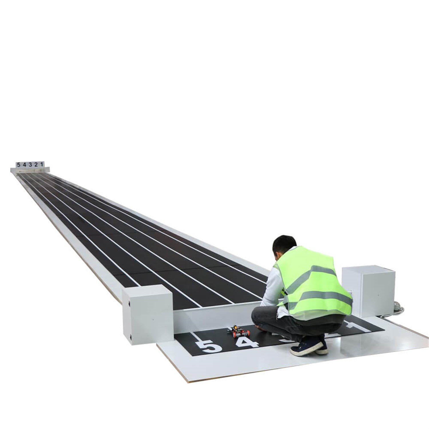 Hızlı Çizgi İzleyen Robot Yarışması Yolu