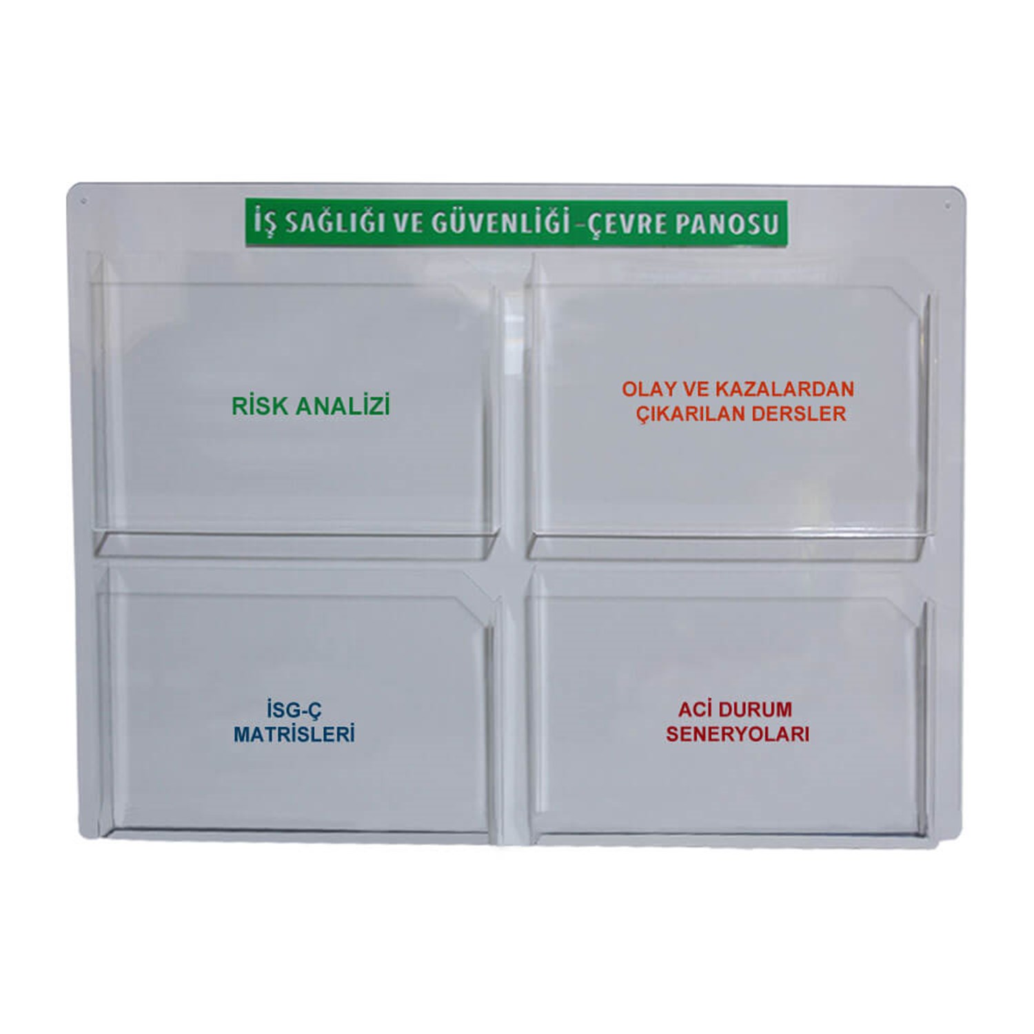 İş Güvenliği Çevre Panosu | Okularenkkat