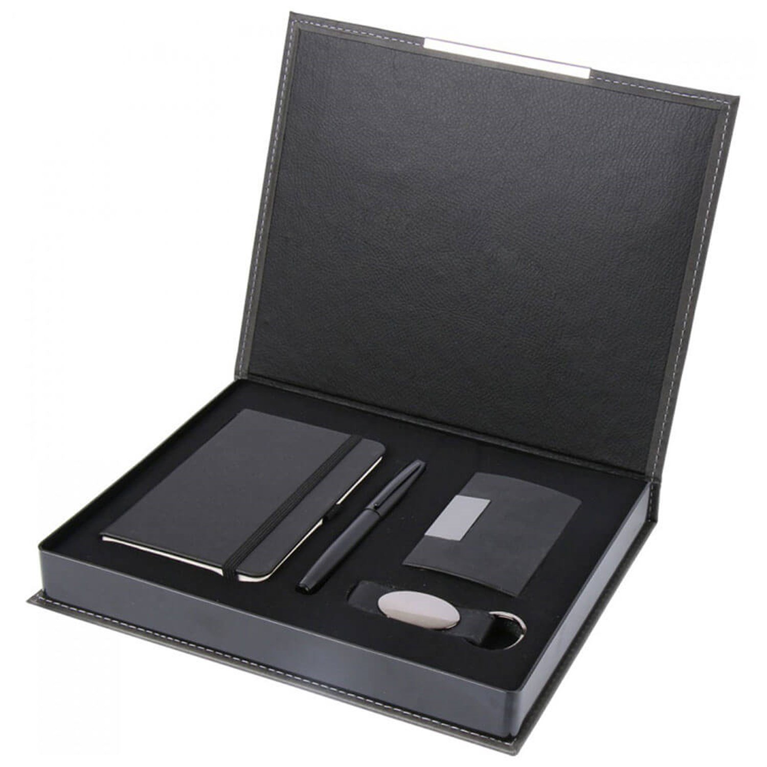 Kişiye Özel Kutulu Ajanda Seti(Platin Set)