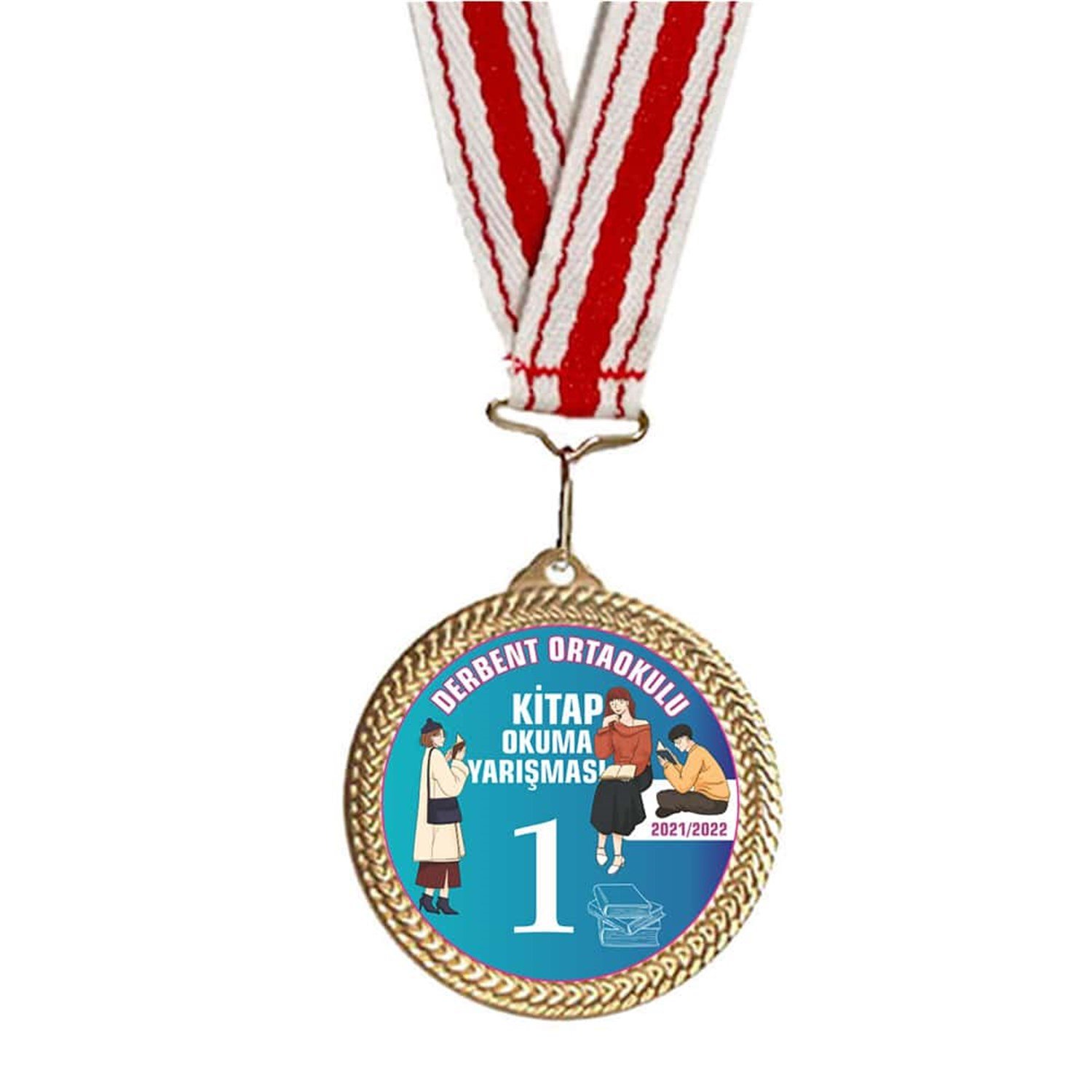 Kitap Okuma Şampiyonu Madalyası