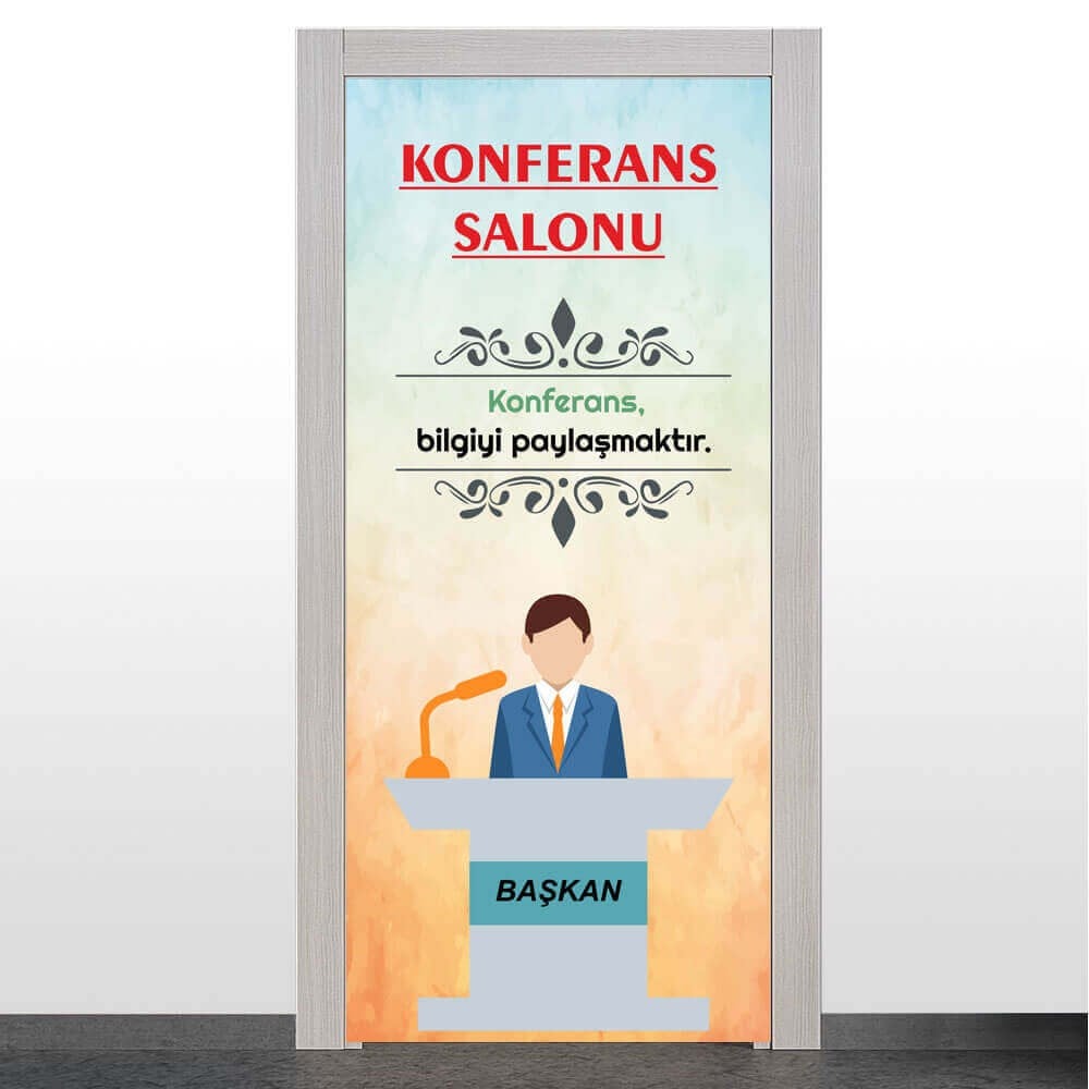 Konferans Salonu Kapı Giydirme