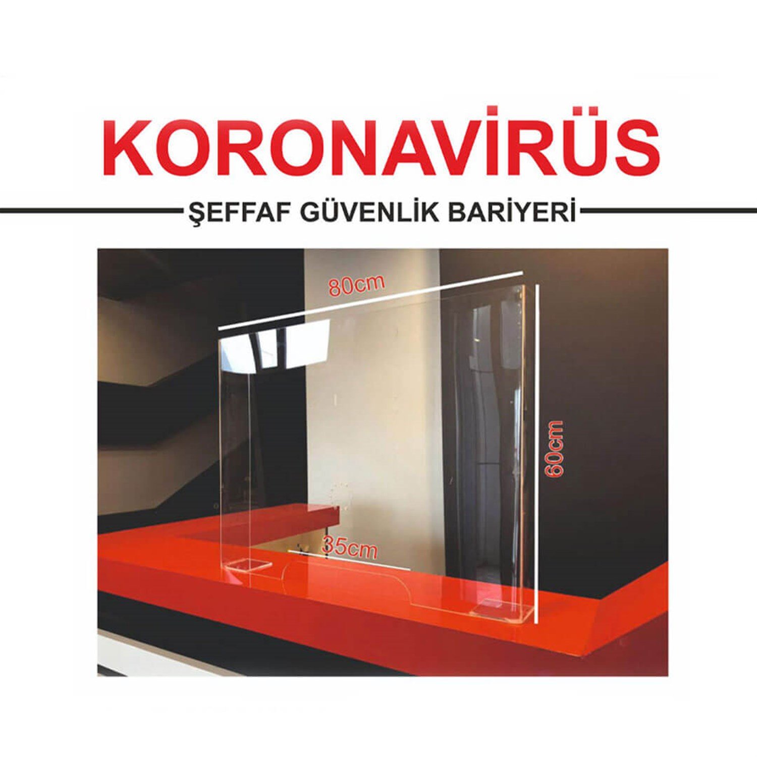 Koronavirüs Güvenlik Bariyeri