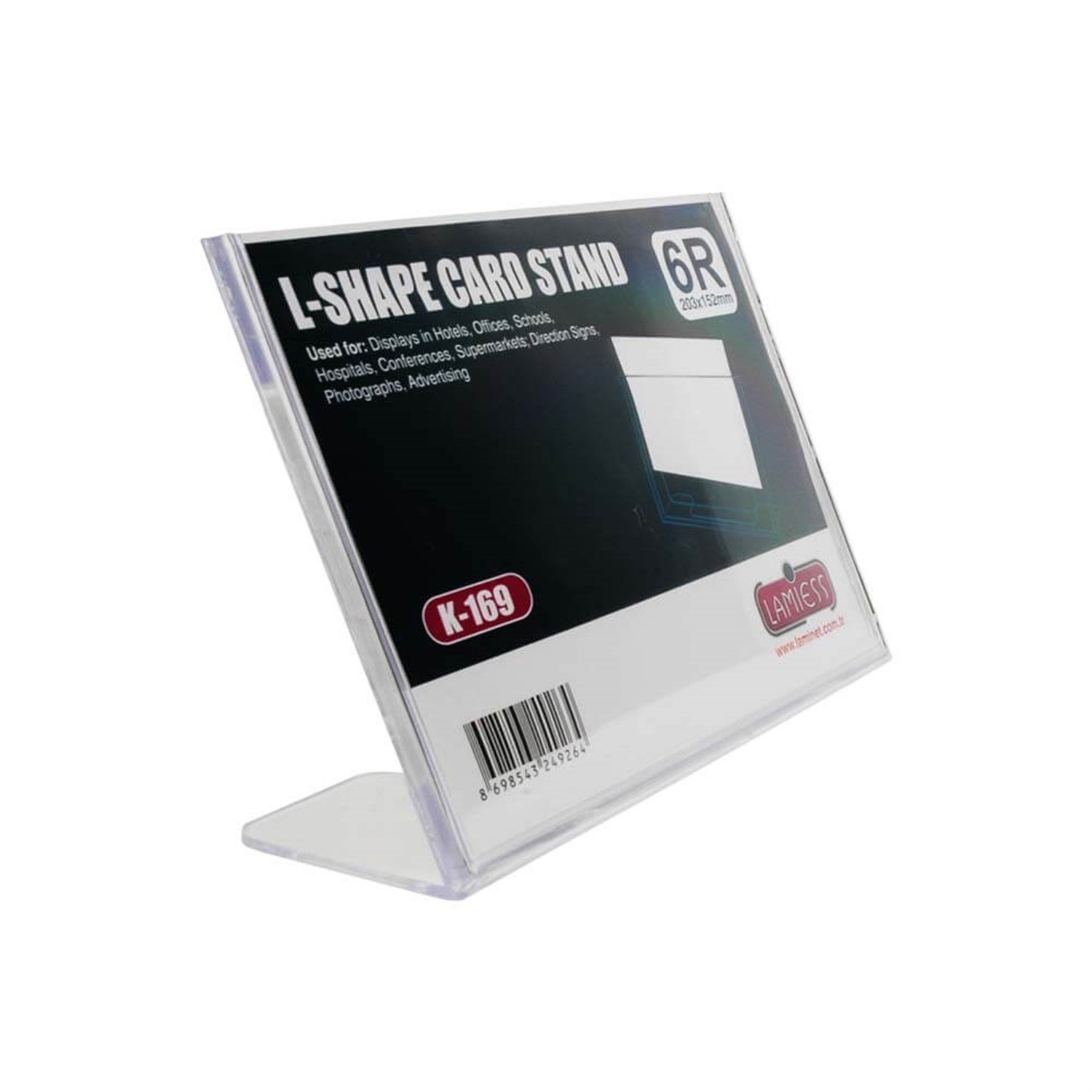 Masaüstü Yatay Föylük L Tipi(203X152mm)