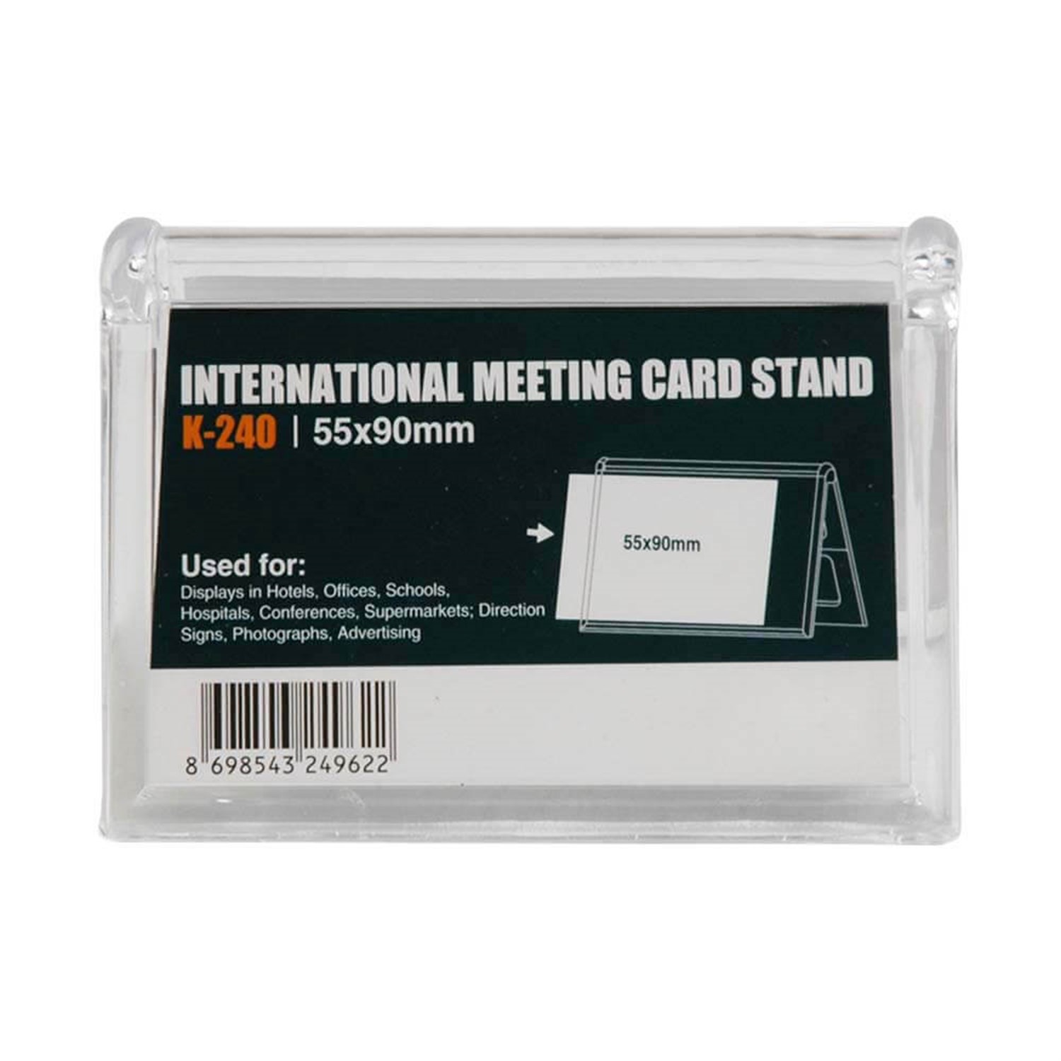 Masaüstü Yatay Kartlık-Reklamlık(55X90mm)