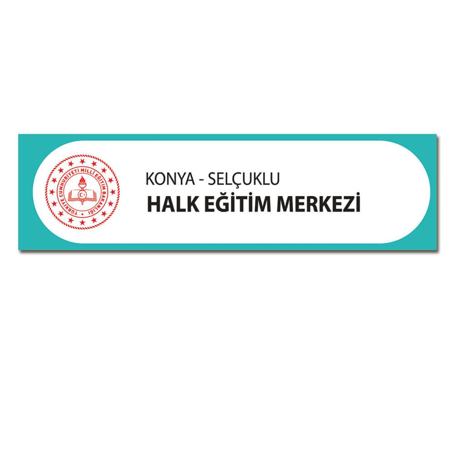 Mesleki Eğitim Tabelası ve Yüz Degisimi (100 x 200)