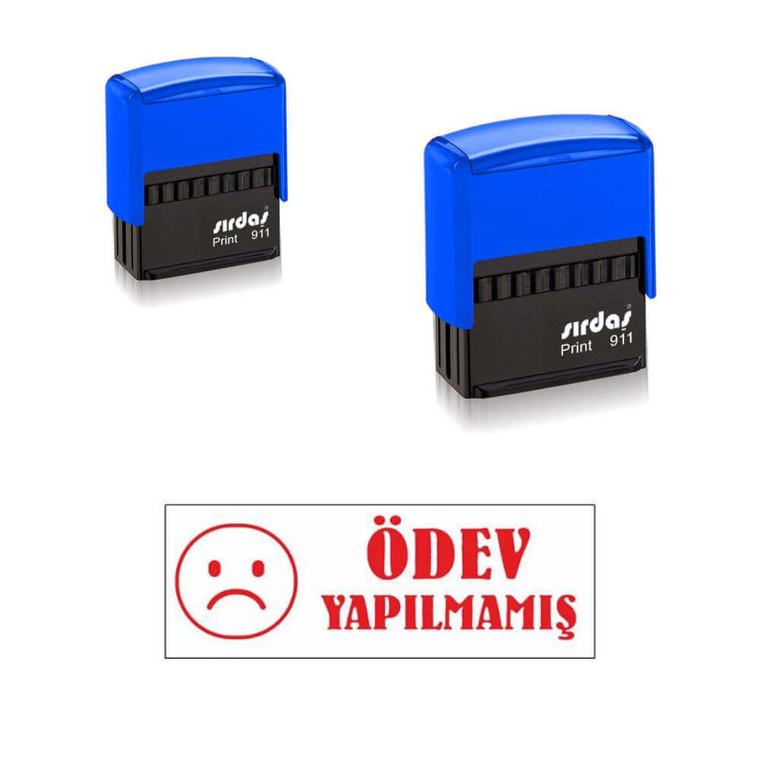 Öğretmen ' Yapılmamış Ödev ' Kaşesi