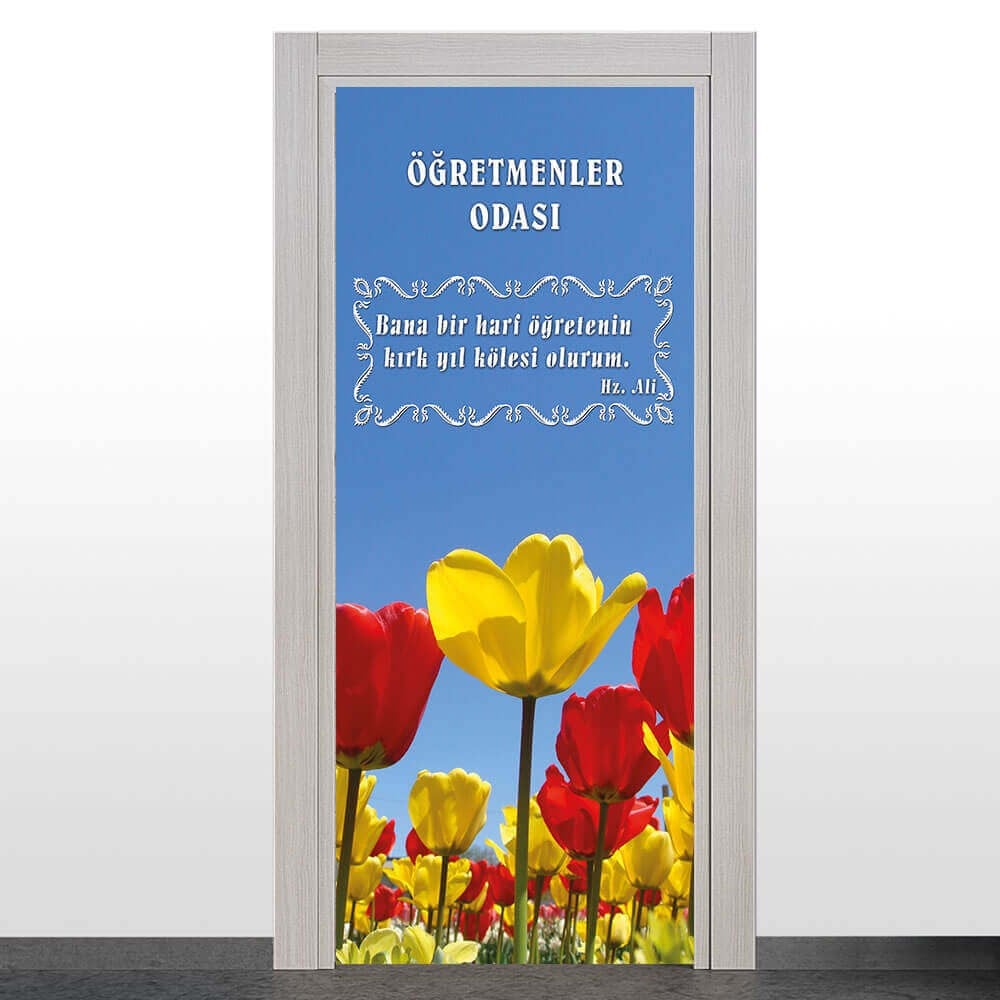 Öğretmenler Odası Kapı Giydirme