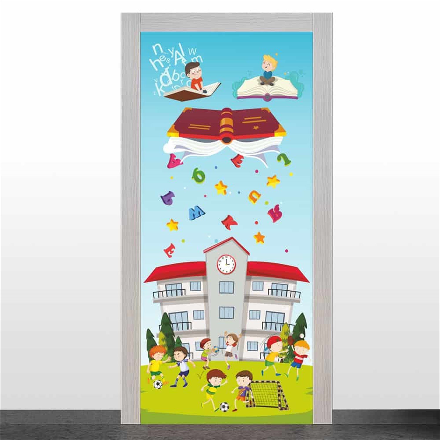 Okul Çocuk Kapı Giydirme