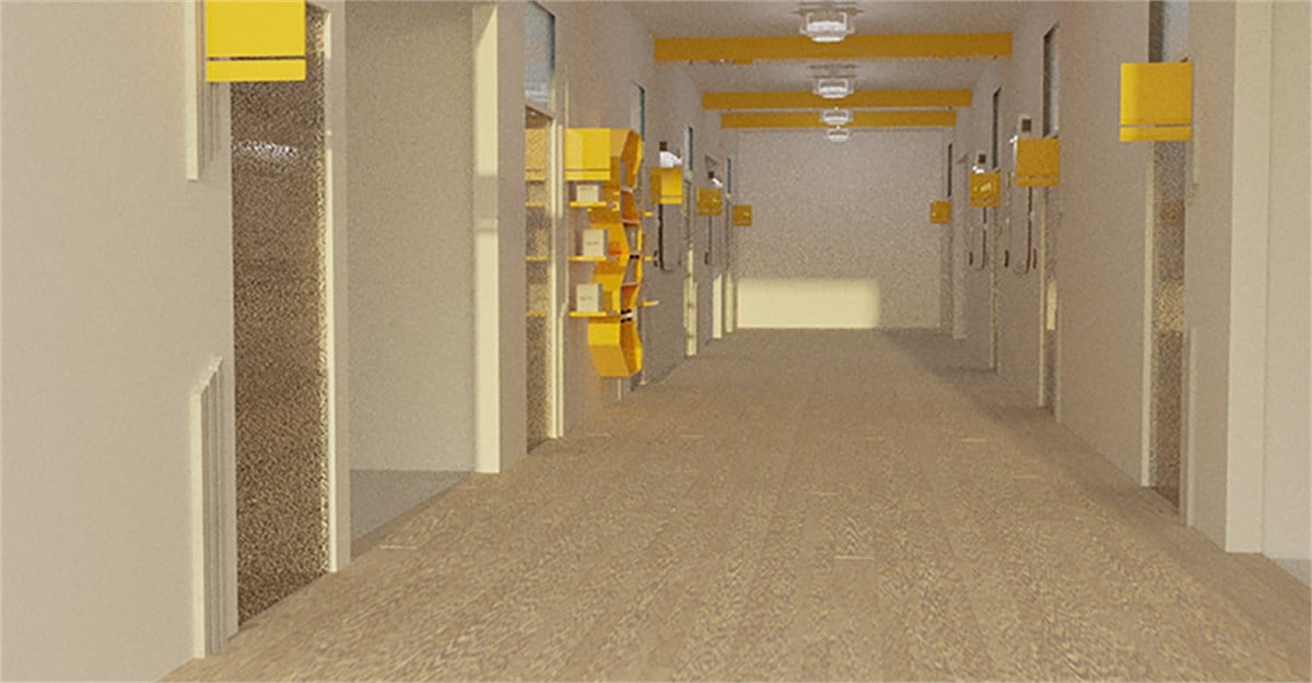 Okul Giriş ve Koridor Tasarımı