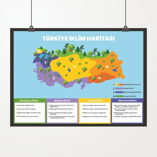 orkegtp23İklim Haritası AfişiEğitim - Okul PosterleriOkularenkkat