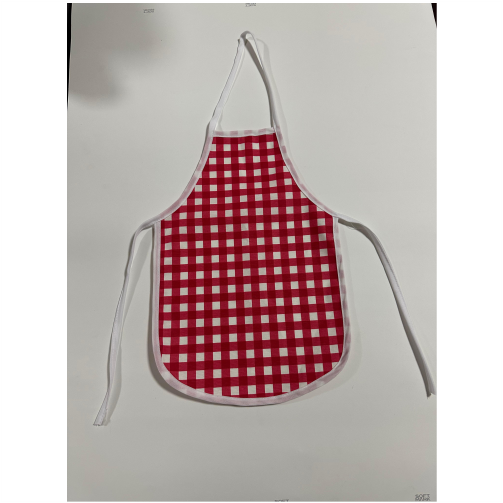 orkönlük1Duck Kumaş Kırmızı Kareli Çocuk ÖnlükÖNLÜKOkularenkkat