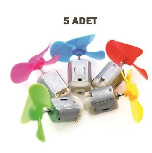 orktektsrm12Dc motor pervane seti 5 adetTeknoloji Tasarım ÜrünleriOkularenkkat