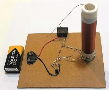 orktektsrm27Tesla Bobini Deney Seti MONTELİ 9v Pil Dahil Teknoloji Tasarım ÜrünleriOkularenkkat