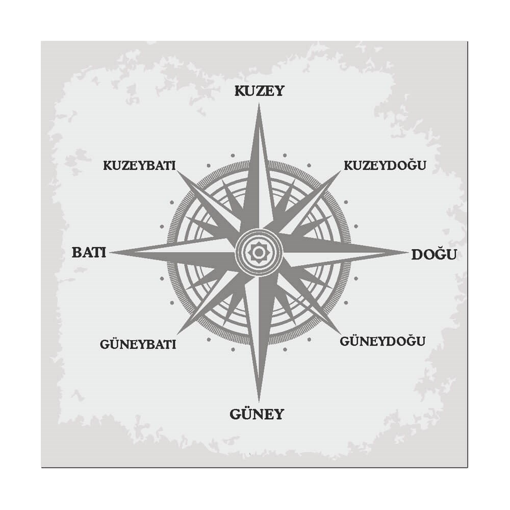 Pusula - Yönler Zemin Görseli