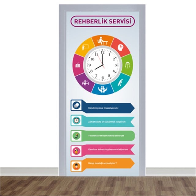 Rehberlik Odası Kapı Giydirme