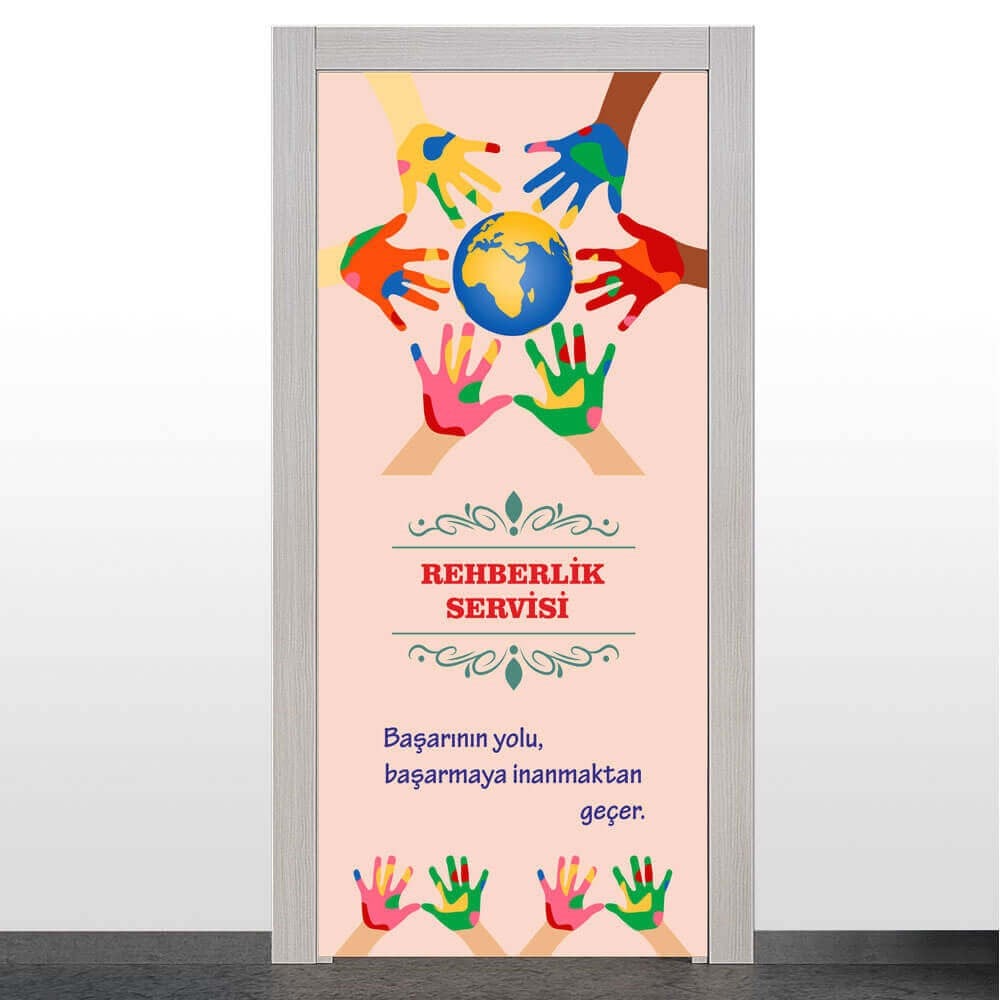 Rehberlik Servisi Kapı Giydirme