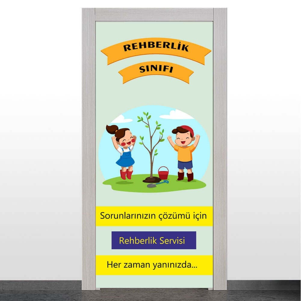 Rehberlik Servisi Kapı Giydirme