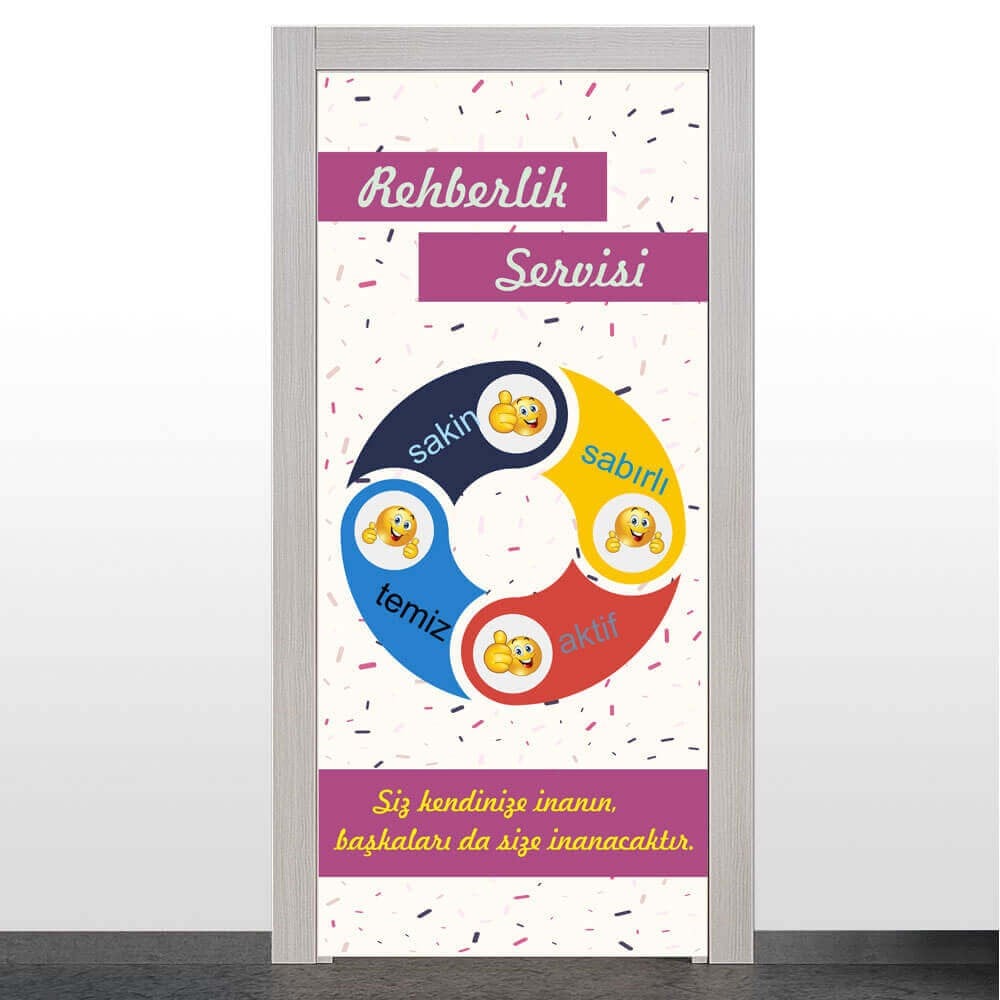 Rehberlik Servisi Kapı Giydirme