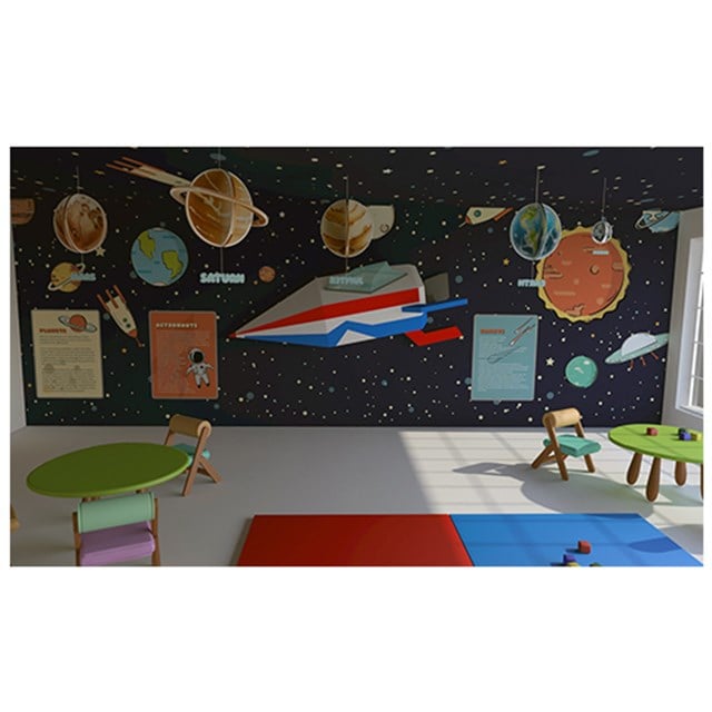 Renkler Temalı Anasınıfı Tasarımı