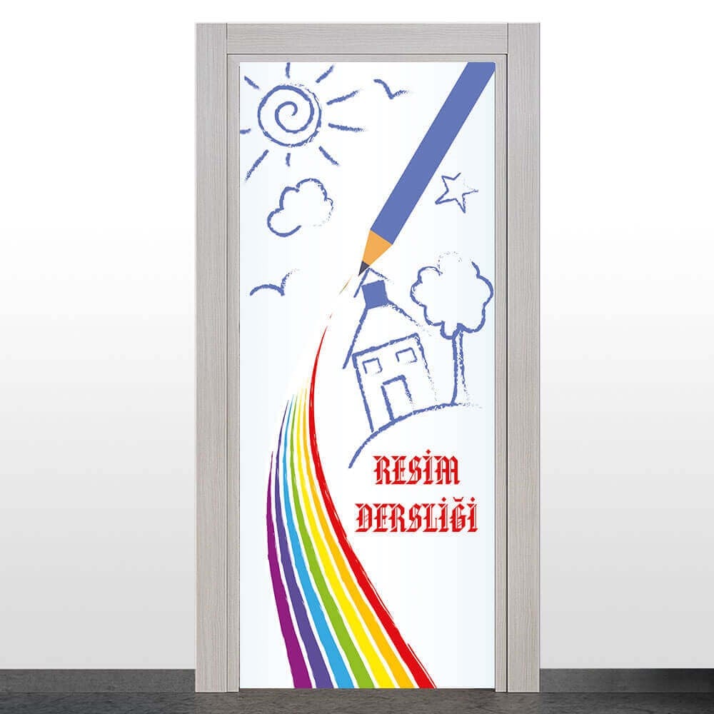 Resim Dersliği Kapı Giydirme