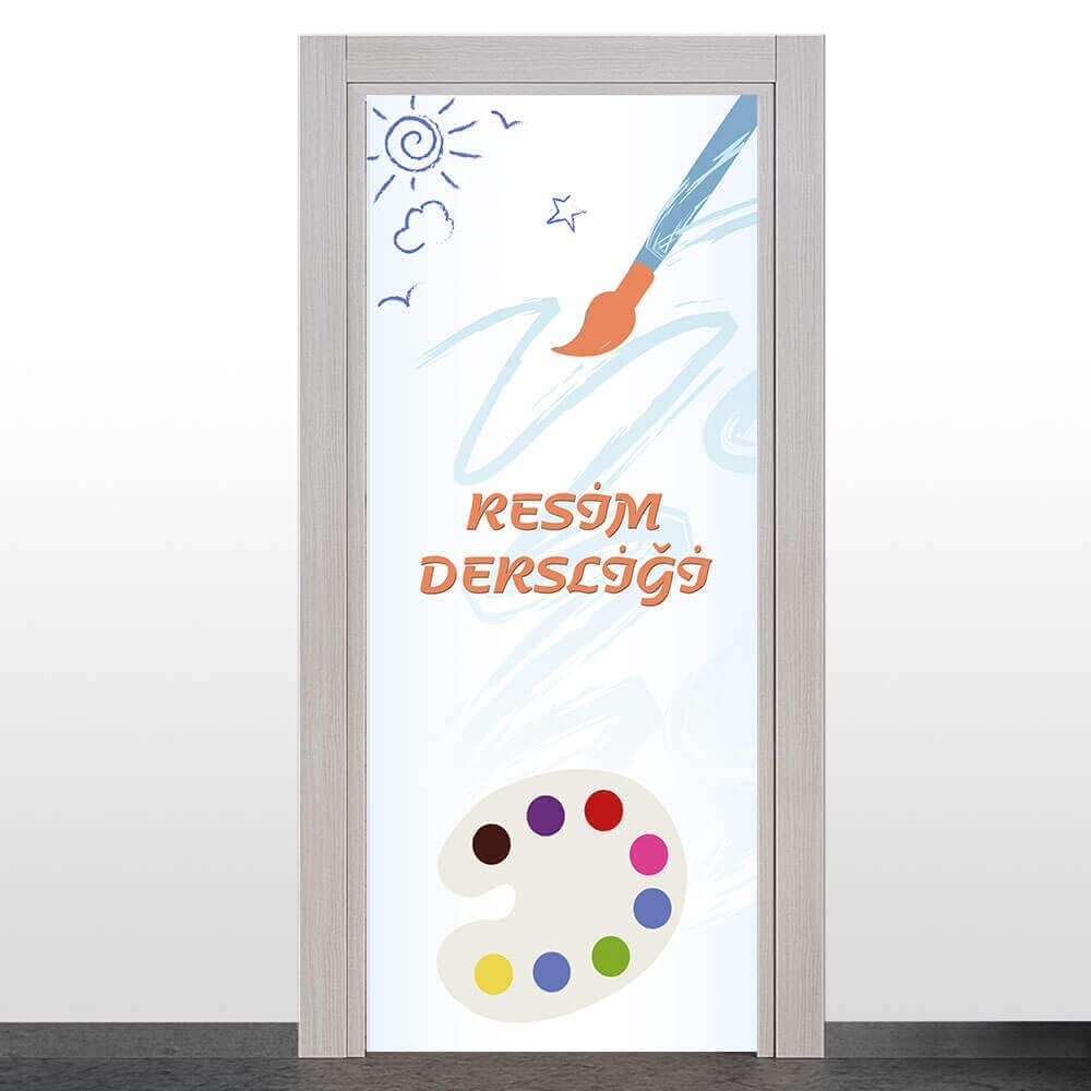 Resim Dersliği Kapı Giydirme