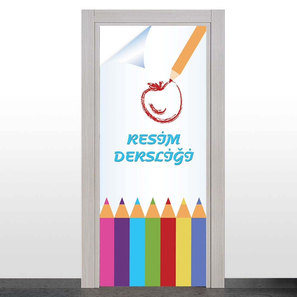 Resim Dersliği Kapı Giydirme