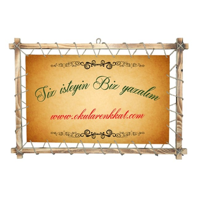 Değerler Eğitimi Tablo - Siz İsteyin, Biz Yazalım 3