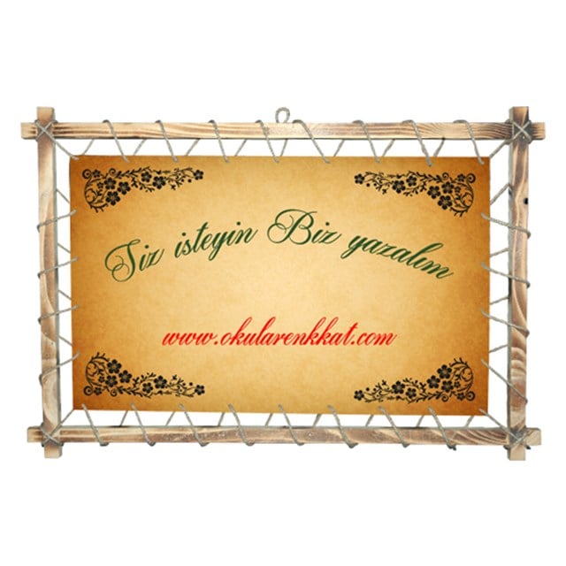 Değerler Eğitimi Tablo - Siz İsteyin, Biz Yazalım 4