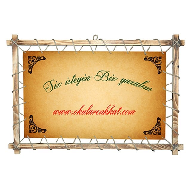 Değerler Eğitimi Tablo - Siz İsteyin, Biz Yazalım 6