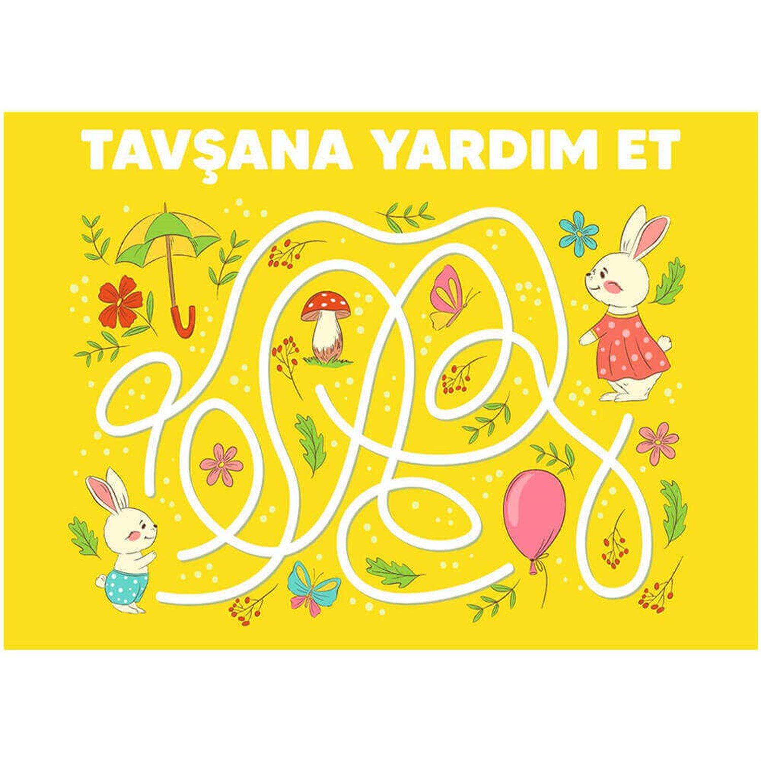 Tavşana Yardım Et duvar oyunu